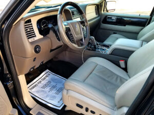 Lincoln interior detailing Woodbury, MN.